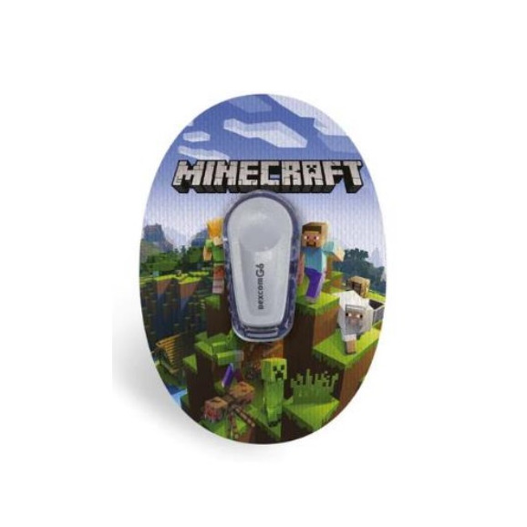 Náplasť MINECRAFT balenie 5 ks – Dexcom G6