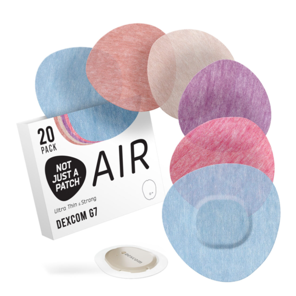 AIR PATCH MULTICOLOR - 20 PACK - DEXCOM G7